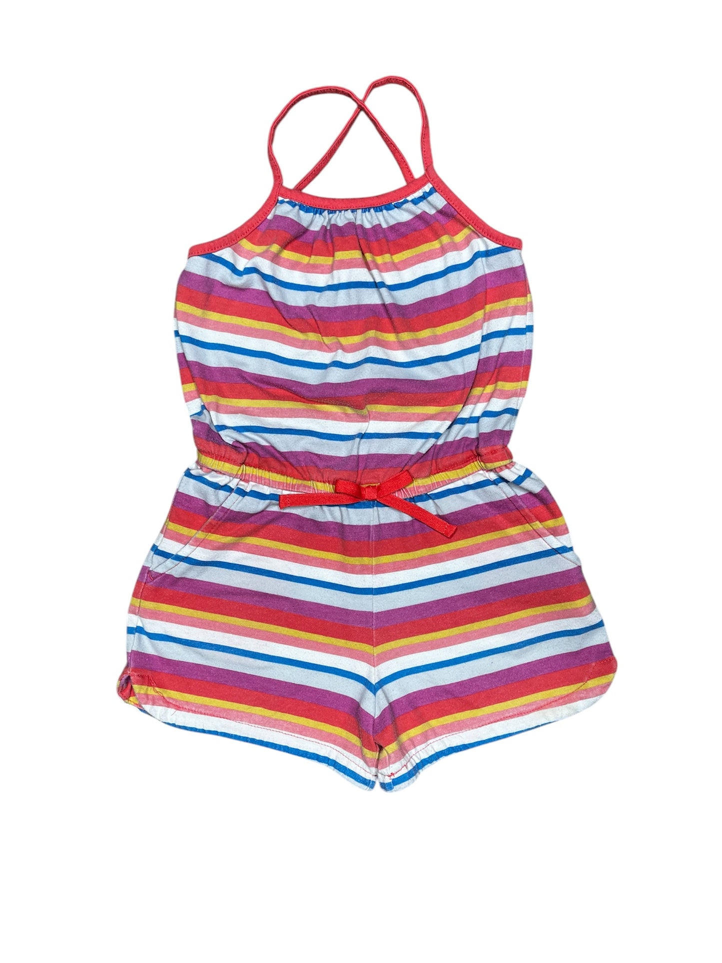 Cat & Jack Striped Romper