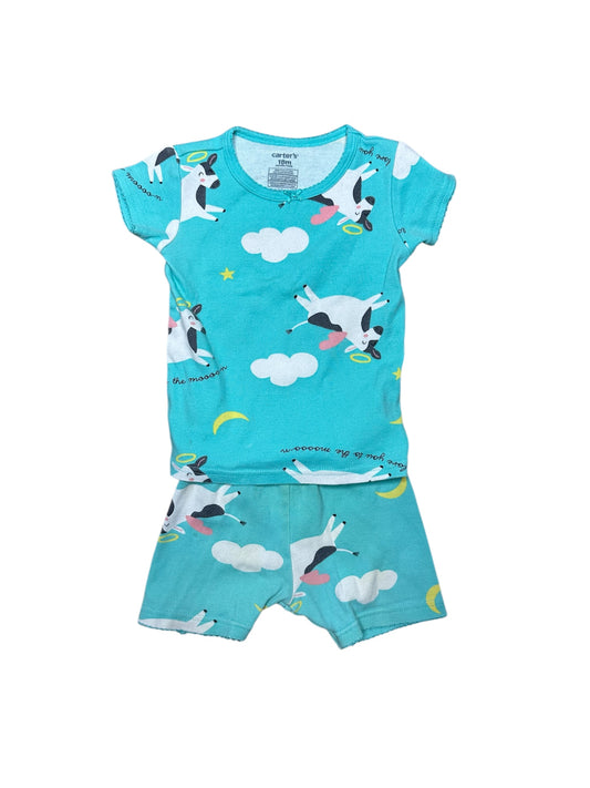 Moooo Pajama set (18m)