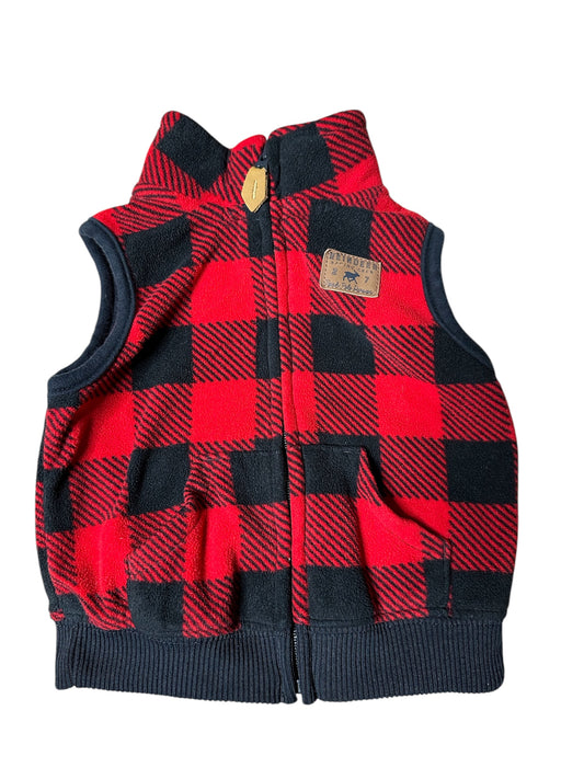 Carters Plaid Vest