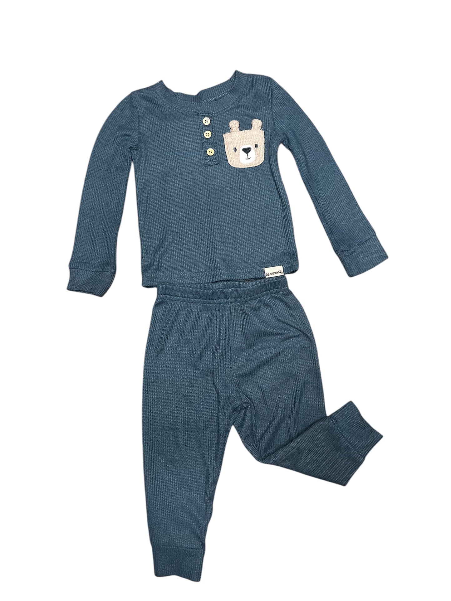 Bear paw Pajama Set