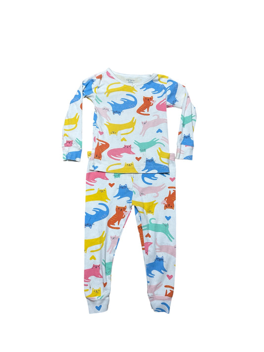 Carters Cat Pajama Set (24m)